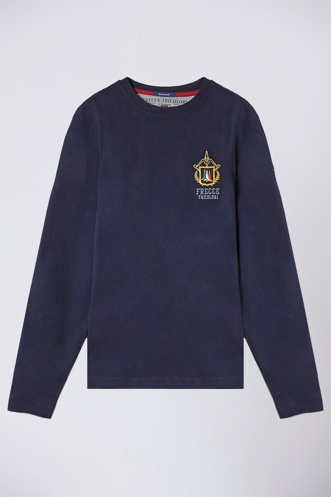 242TS2316J564 T-shirt ricamata con aquila tricolore