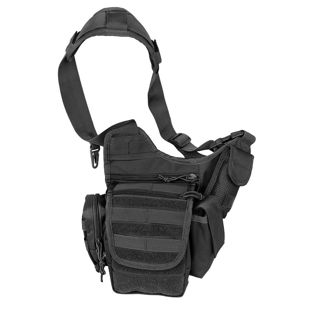 13726502 Borsa a tracolla multifunzione nera