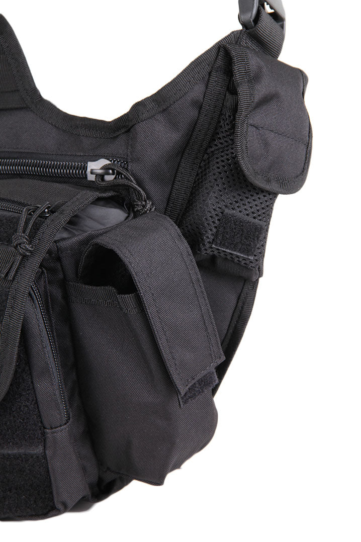 13726502 Borsa a tracolla multifunzione nera