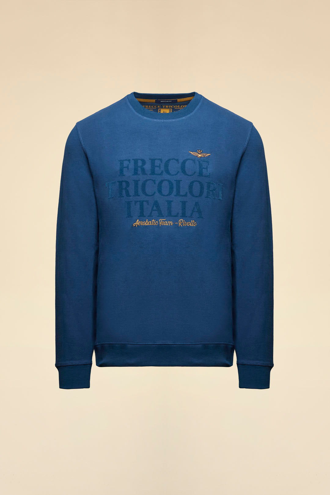 FE2056UF00662 Felpa girocollo con stampa flock