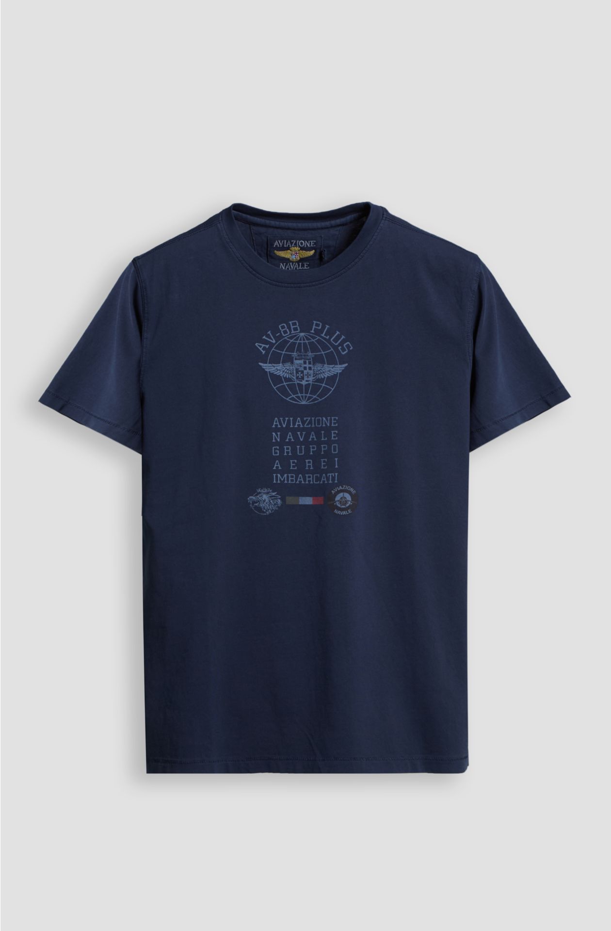 AYT0114 T-shirt da uomo Aviazione Navale in cotone