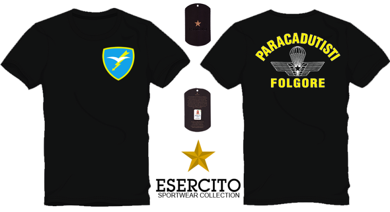 Maglietta Brevetto Folgore