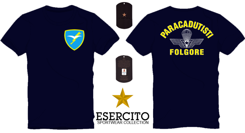 Maglietta Brevetto Folgore