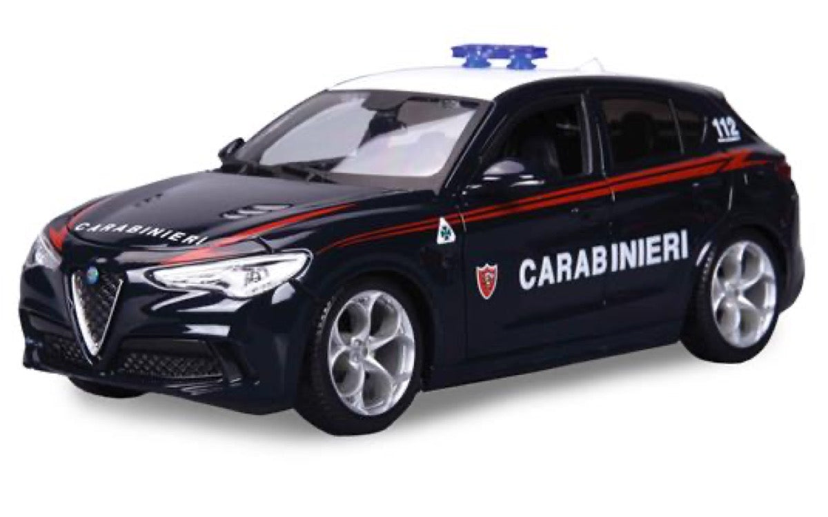 Alfa Romeo Stelvio Carabinieri – 1:24 Bburago