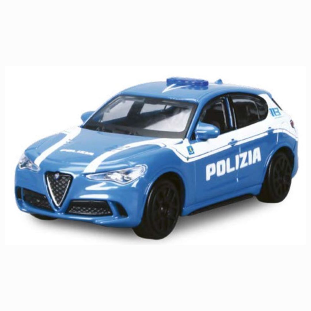 Alfa Romeo Stelvio Polizia – Scala 1:24 Bburago