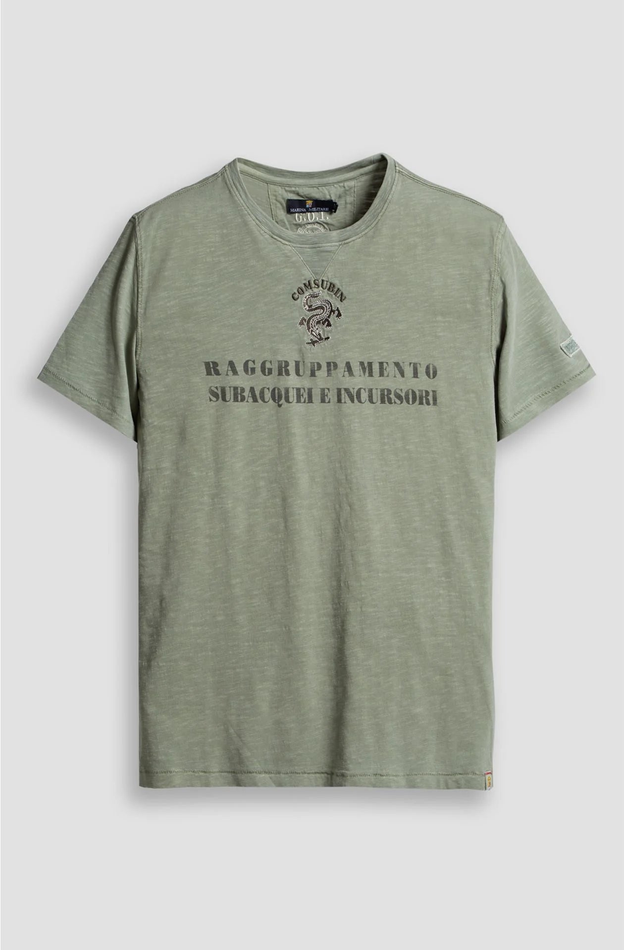 Maglietta Sorridendo Vò Alla Morte Reparti D'Assalto WW1 Arditi Skull T- Shirt Maglietta Sorridendo Vò Alla Morte Reparti D'Assalto WW1 Arditi Skull T- Shirt