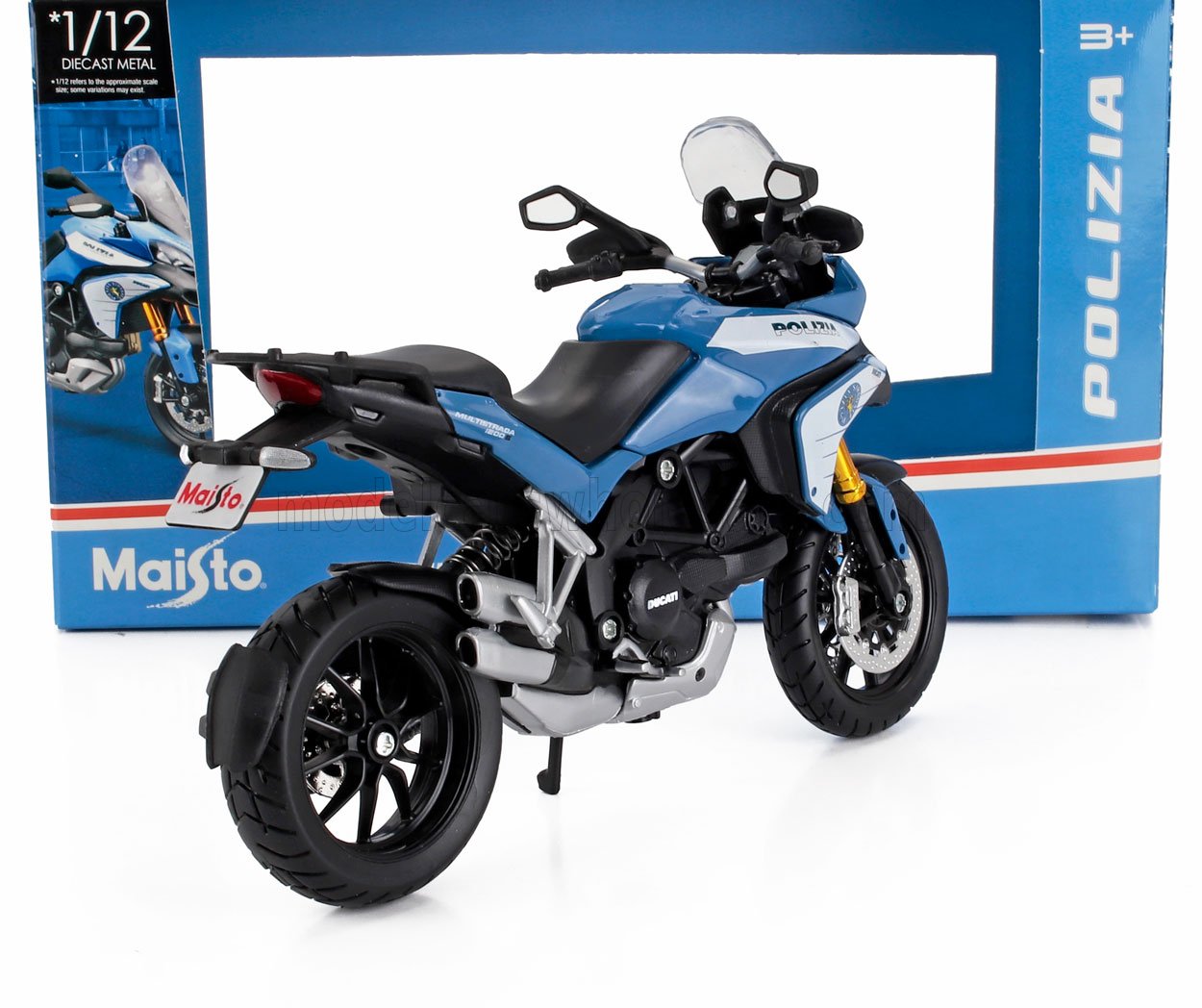 MAISTO - 1/12 - DUCATI - MULTISTRADA POLIZIA 2022