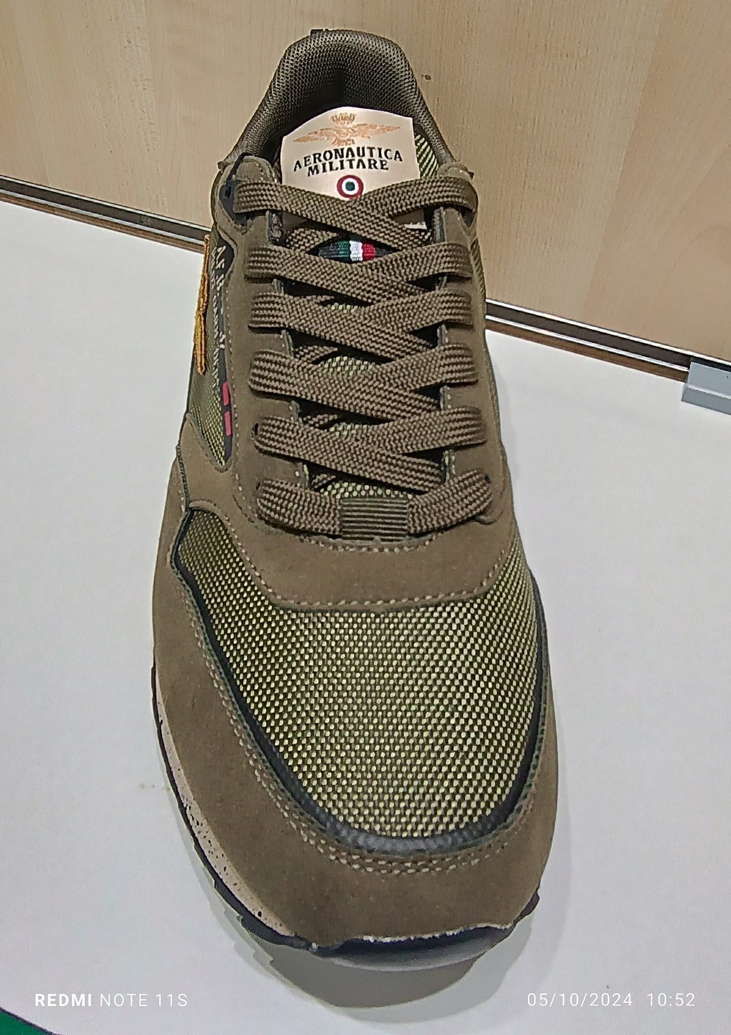 242SC288CT3379  Snakers verde Aeronautica Militare cod.103