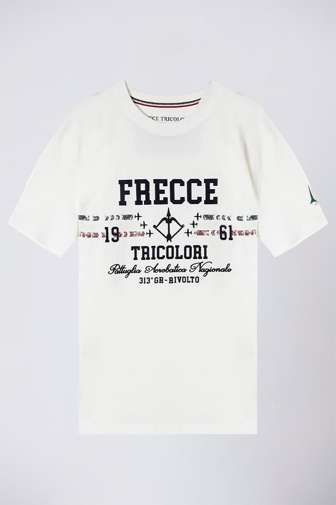 242TS2336J641  T-shirt stampa flock Frecce Tricolori