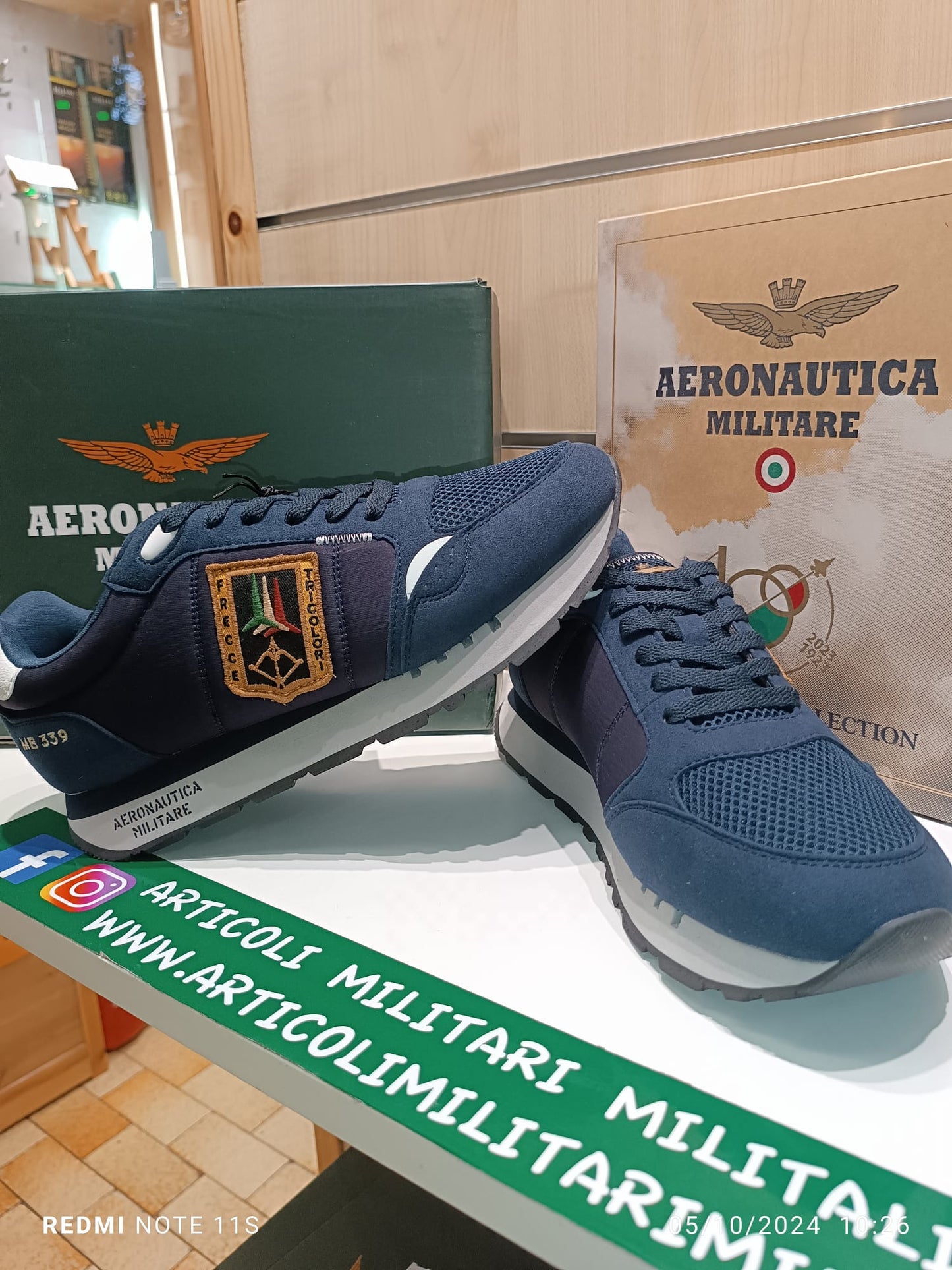 242SC292CT3331 Sneakers blu Frecce Tricolori cod.104