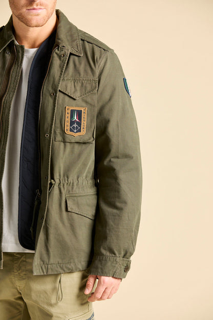 262AB3087UCT04233 Field jacket con imbottitura staccabile