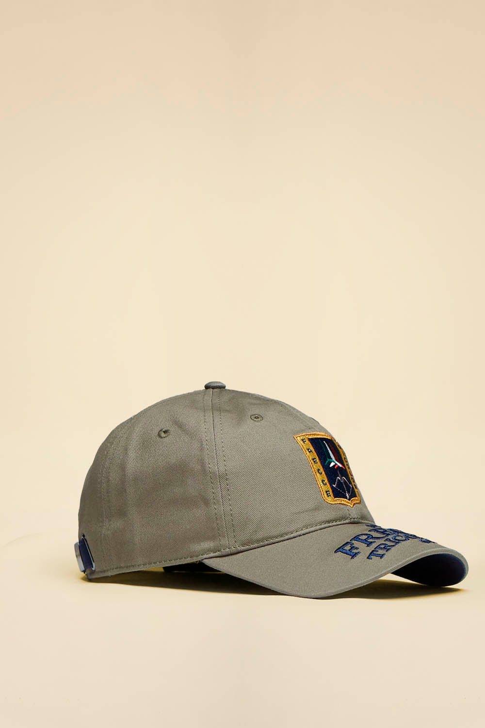 Cappellino cotone frecce tricolori con ricamo