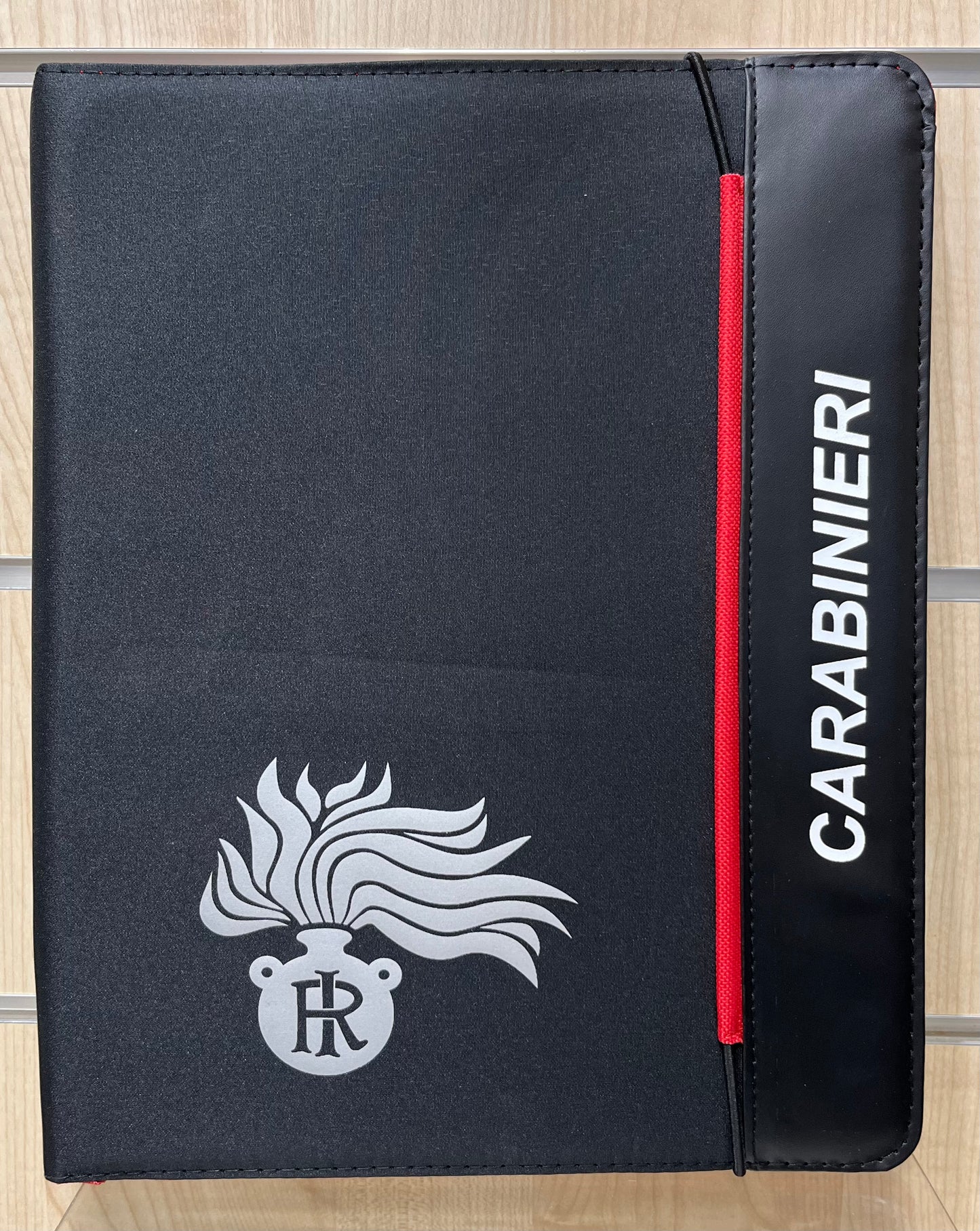 Cartellina tessuto Carabinieri con penna