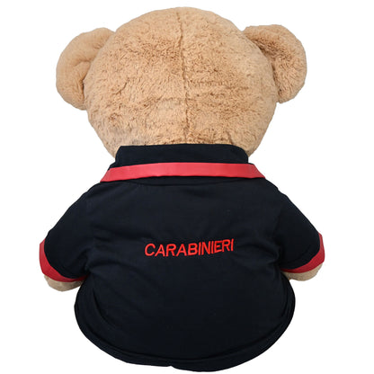 ORSONE PELUCHES SEDUTO H 50 CM, MAGLIETTA E PANTALONCINO FIAMMA CC