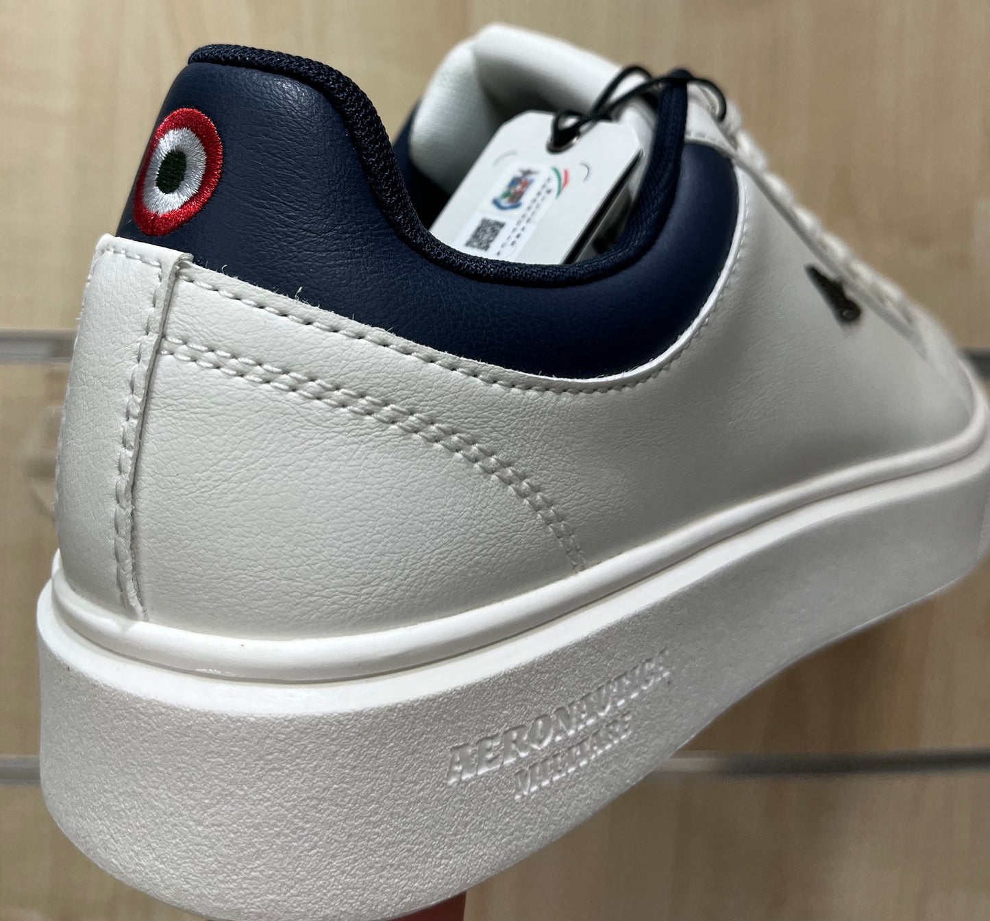 Sneakers Aeronautica similpelle