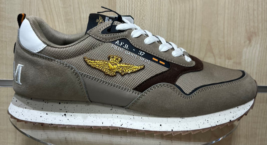 Sneakers Aeronautica Militare Kaki nuova collezione