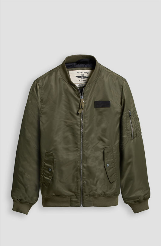 AYJ0049 Bomber da uomo Aviazione Navale in nylon