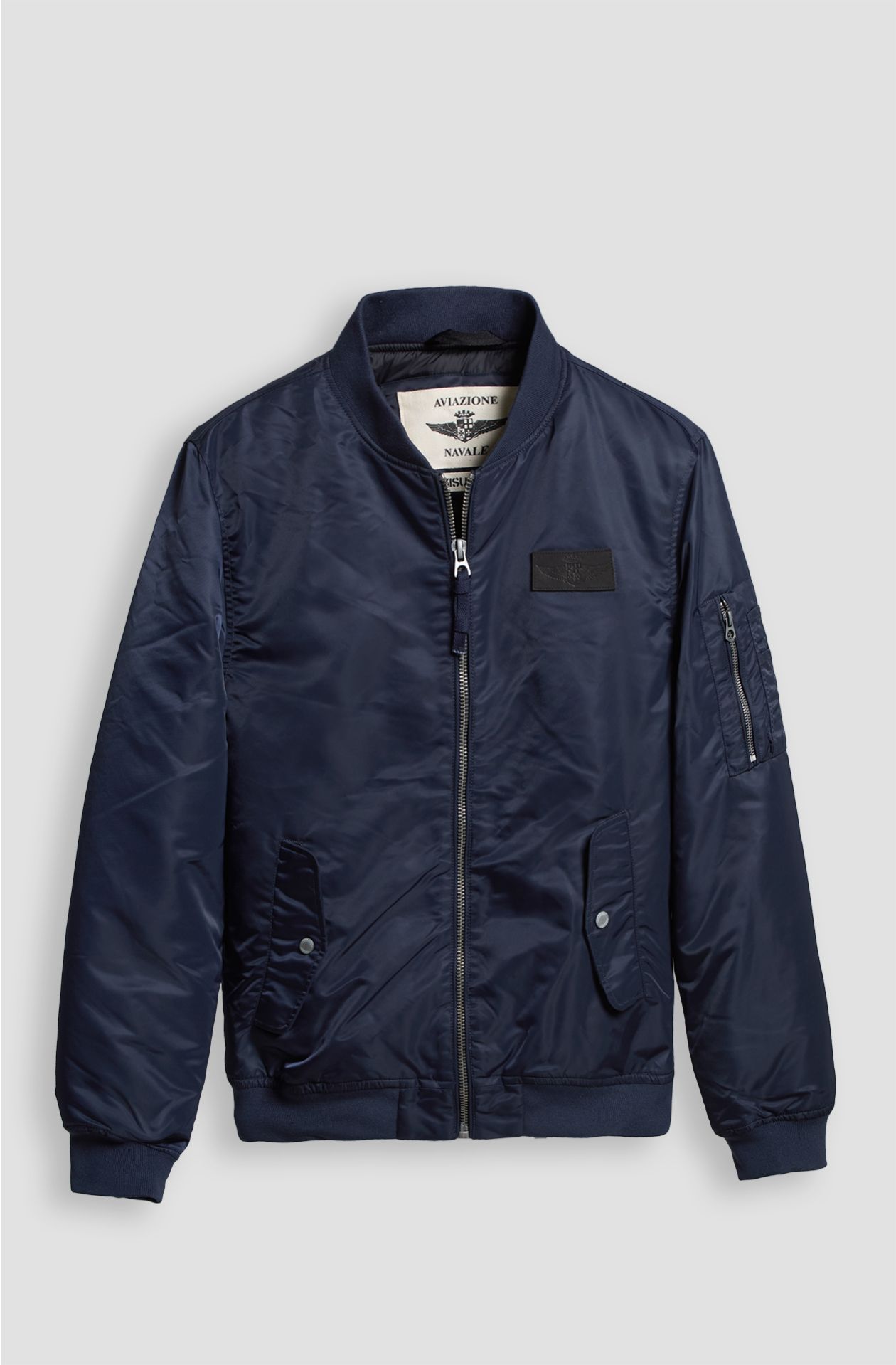 AYJ0049 Bomber da uomo Aviazione Navale in nylon