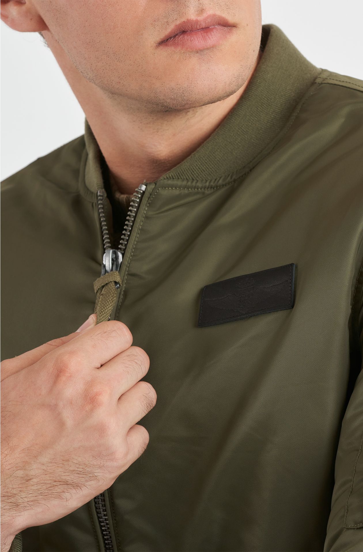 AYJ0049 Bomber da uomo Aviazione Navale in nylon