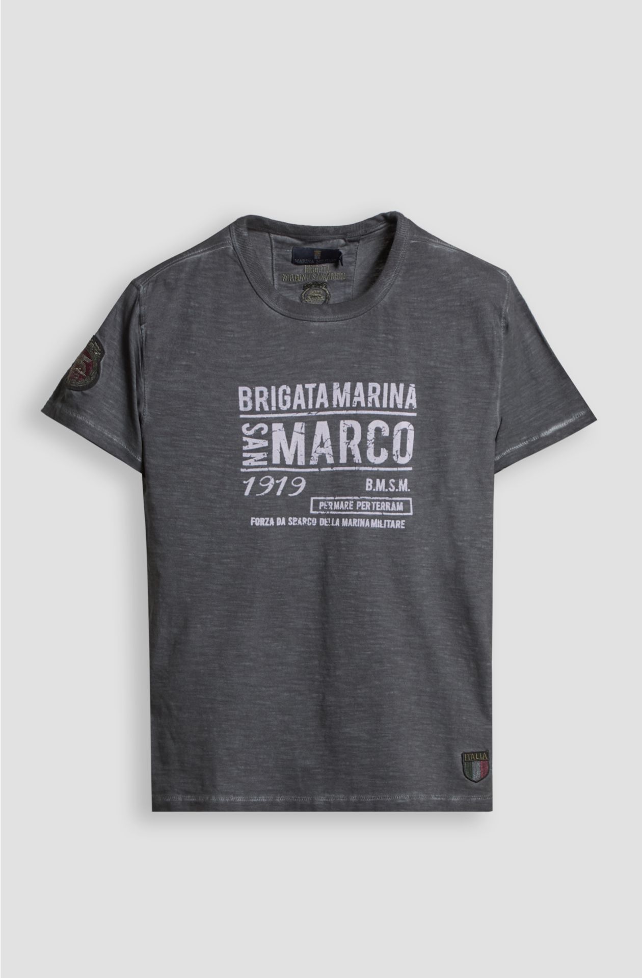 AYT0117 T-shirt da uomo Brigata Marina San Marco in cotone