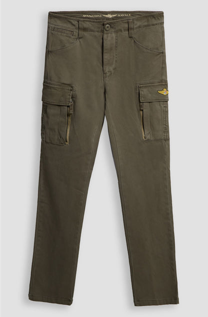 AYP0067  Pantaloni da uomo modello cargo in cotone