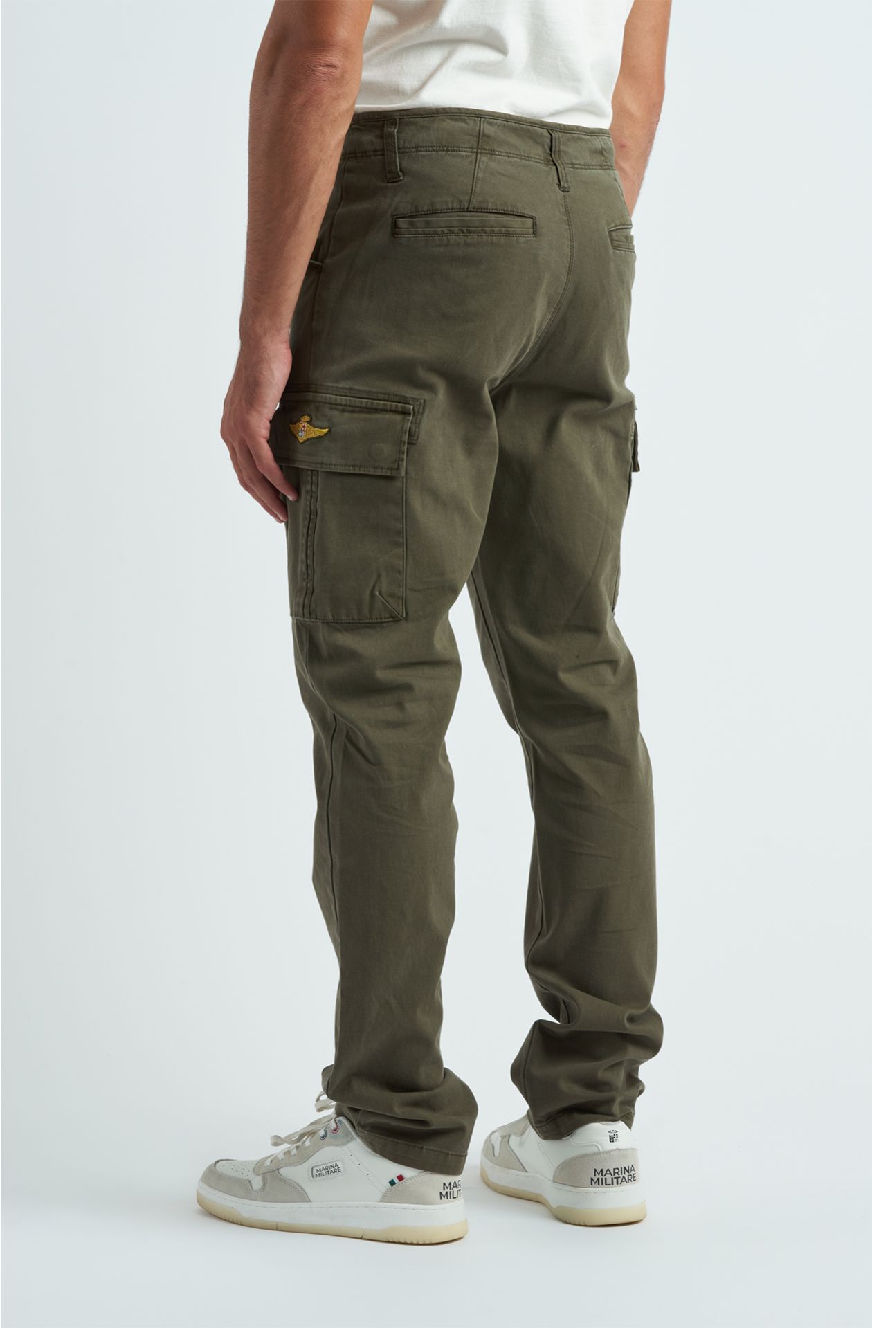 AYP0067  Pantaloni da uomo modello cargo in cotone