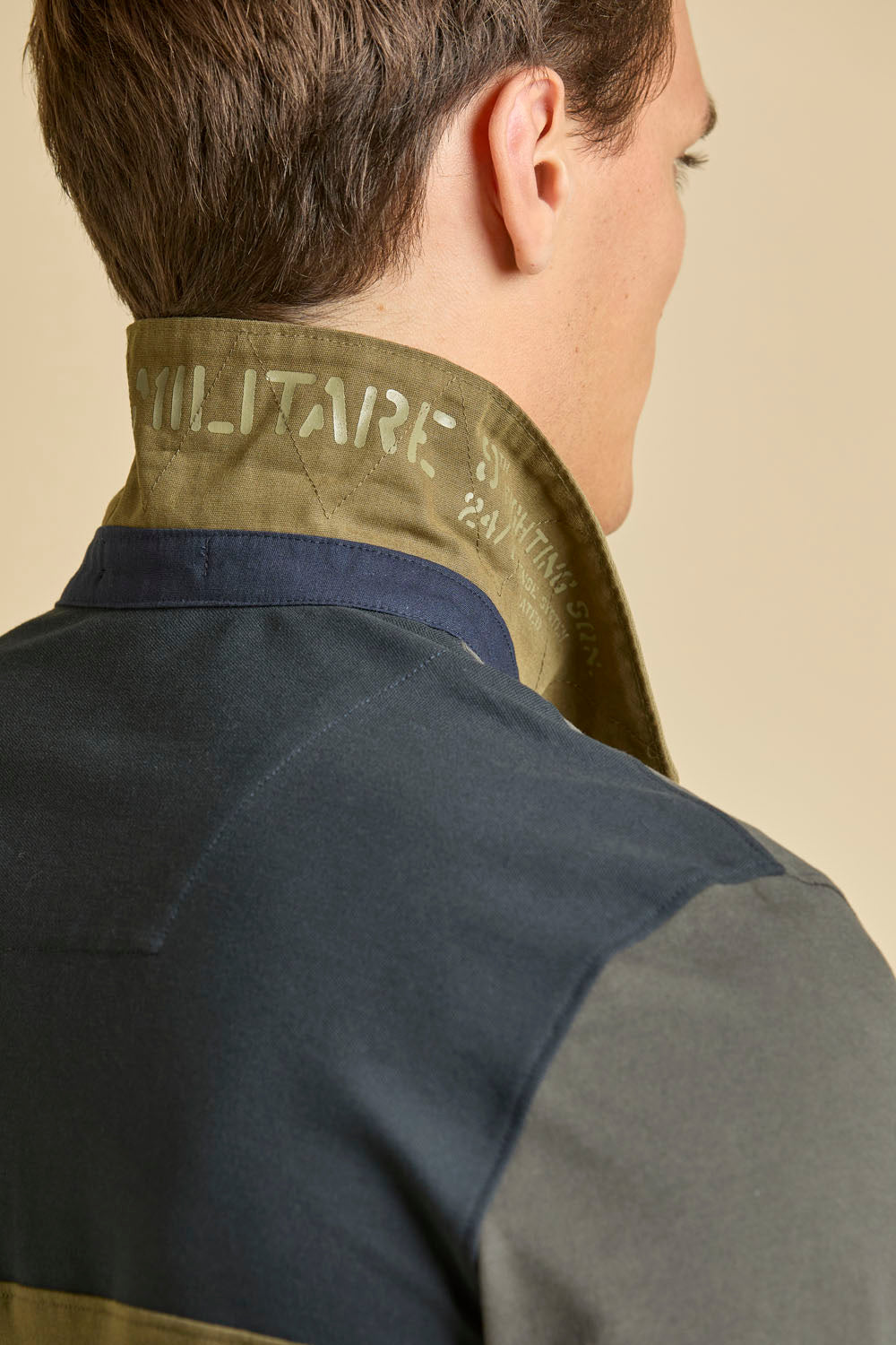 252PO1888UJ00703 Polo color-block in piqué e jersey