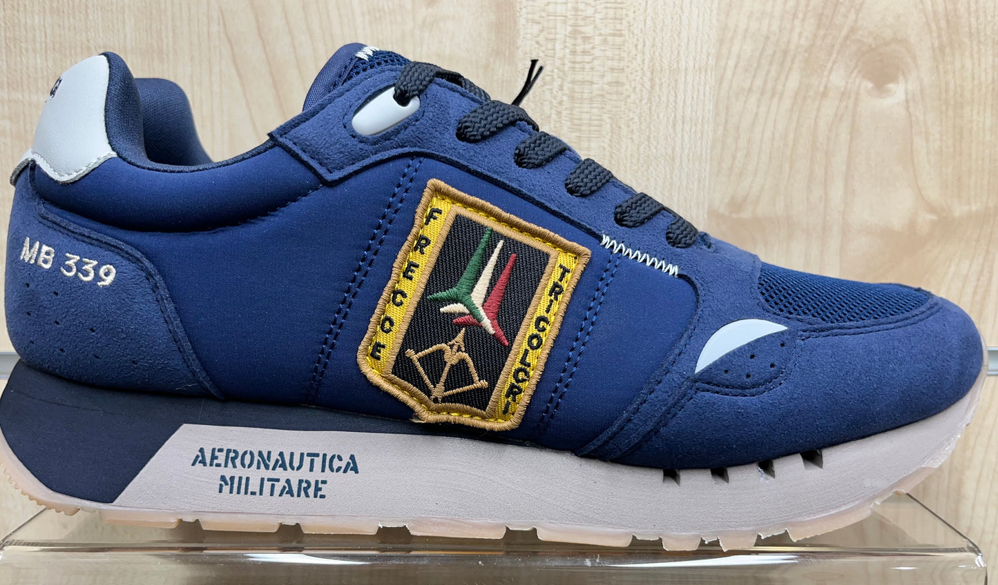 SC0292   SNAKERS  FRECCE TRICOLORI BLU