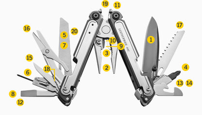 833076 Leatherman ARC Black-silver