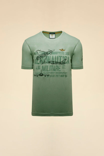 261TS2535UJ00641  T-shirt girocollo stampa 4° Stormo